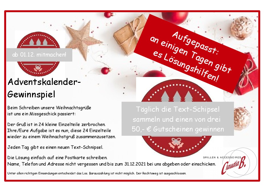 Vorankündigung